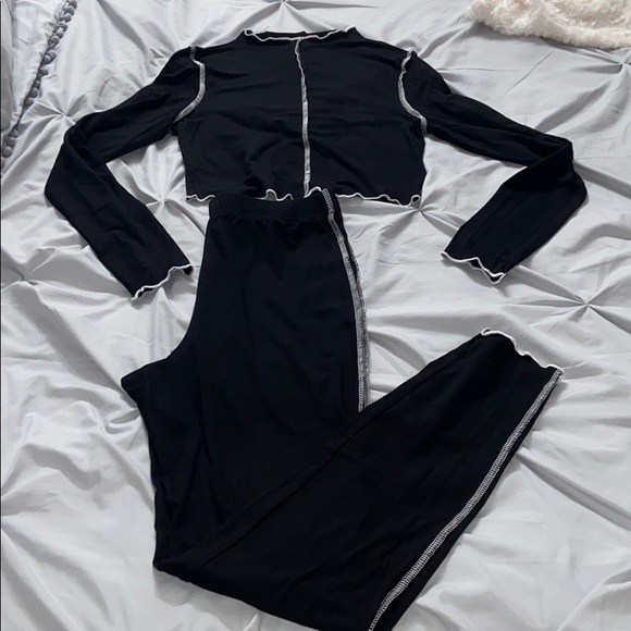 Fashion Nova Pants - Stitch two piece set